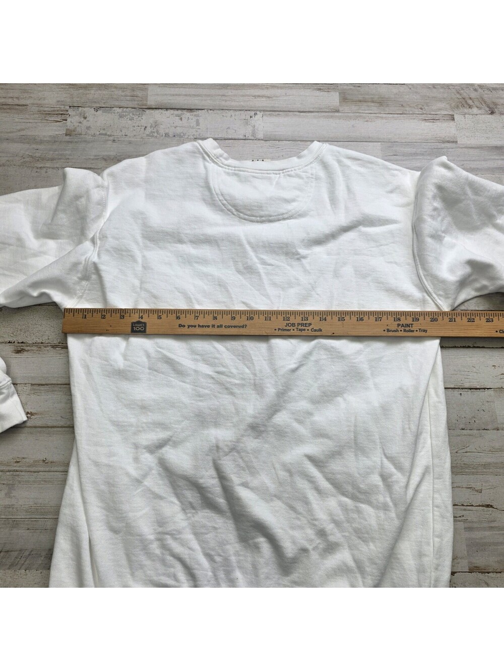 Brigham Young University College of Nursing Crewneck White Sweatshirt MED - Picture 5 of 5